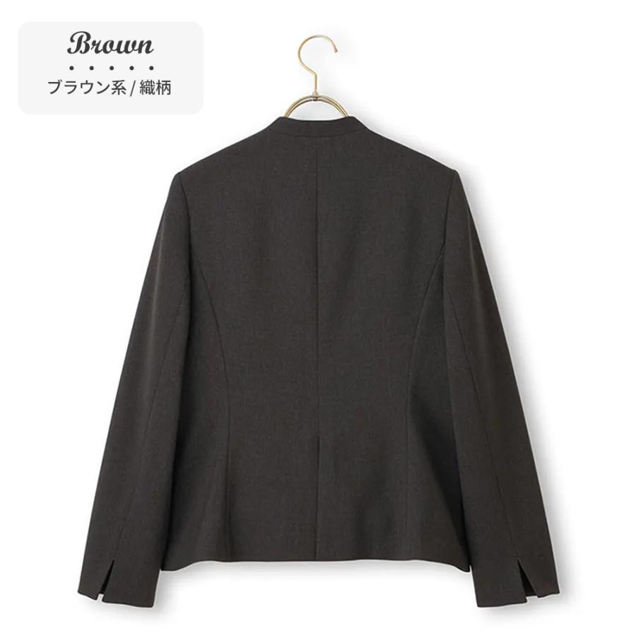AOYAMA 【洋服の青山】美ジ楽スーツ Vカラージャケット レデイ―ス ノー