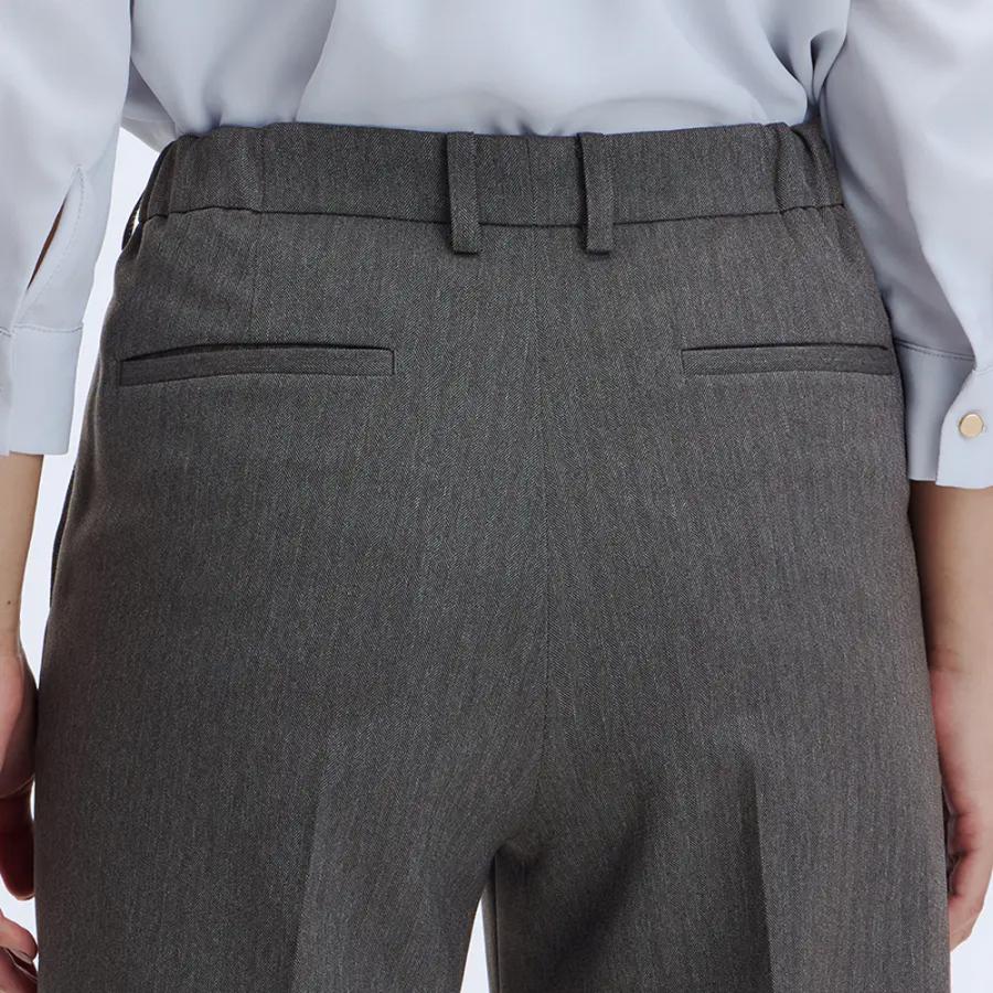 AOYAMA 【洋服の青山】裏起毛 美ジ楽スーツ 裾上げ済み ワイドパンツ