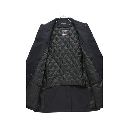 AOYAMA 【洋服の青山】スリーシーズン ネイビー 紺 ステンカラーコート
