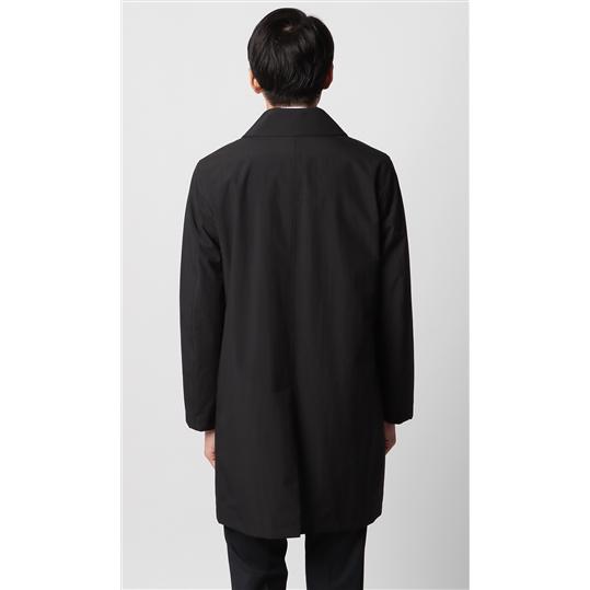 AOYAMA 【洋服の青山】メンズ コート ブラック 黒 ステンカラー AOYAMA 【洋服の青山】メンズ コート ブラック 黒 ステンカラー
