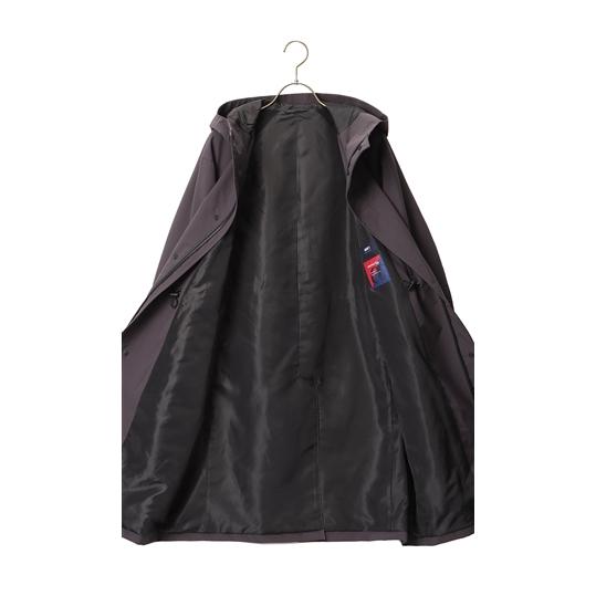 AOYAMA 【洋服の青山】 グレー系 秋冬用 スタイリッシュフードコート