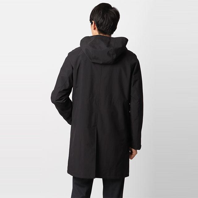 AOYAMA 【洋服の青山】 ブラック系 秋冬用 スタイリッシュフードコート
