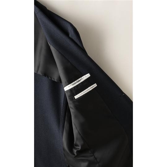 AOYAMA 【洋服の青山】ジャケット メンズ 紳士服 ネイビー 秋冬 細身体