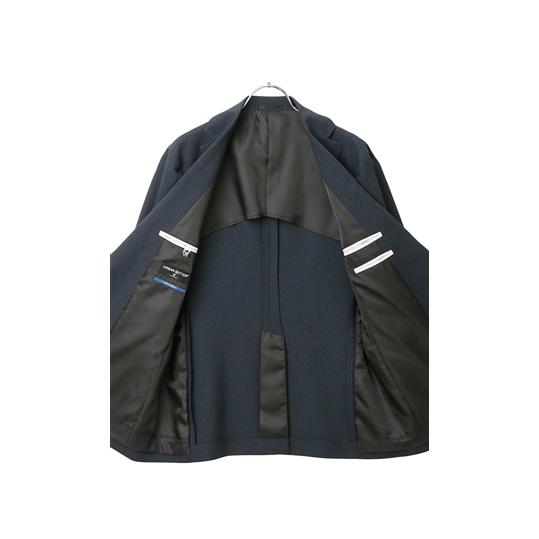 AOYAMA 【洋服の青山】ジャケット メンズ 秋冬用 ネイビー系 紺