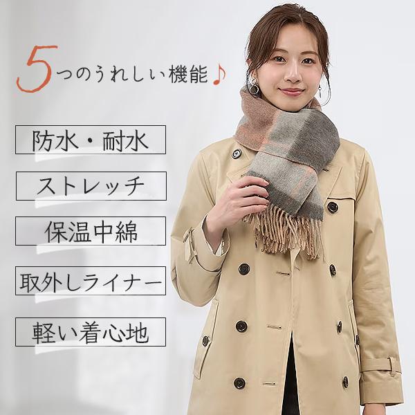 AOYAMA 【洋服の青山】ロング丈 ダブルトレンチコート AOYAMA 【洋服の青山】ロング丈 ダブルトレンチコート