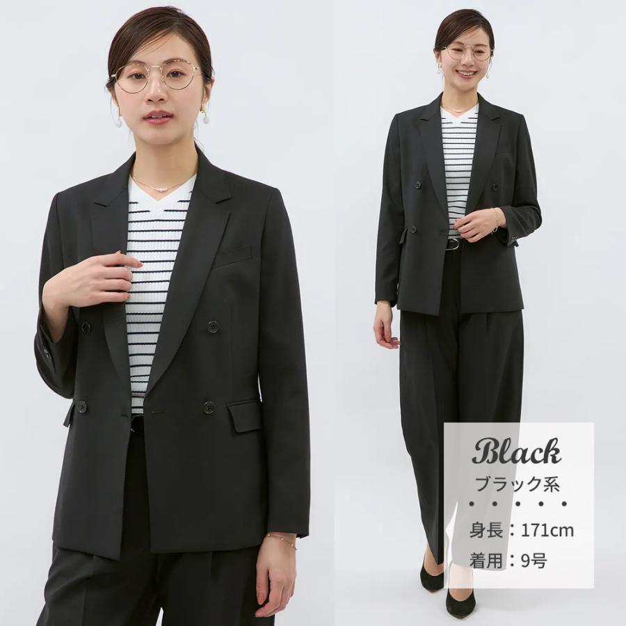 AOYAMA 【洋服の青山】ダブルジャケット レディース オールシーズン