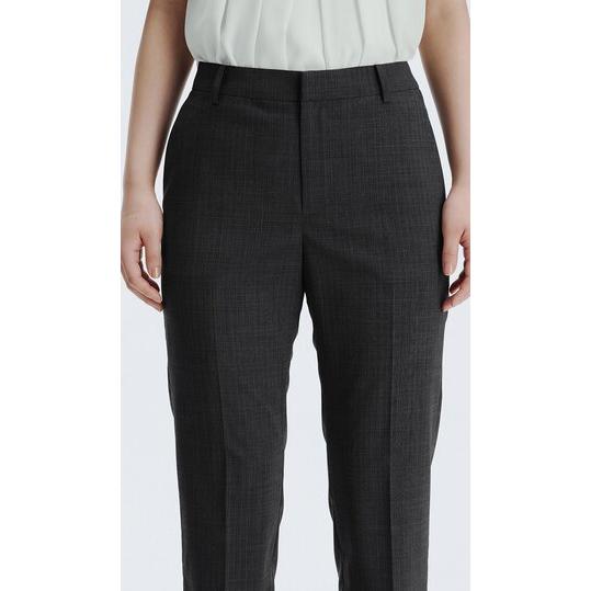 AOYAMA 【洋服の青山】盛夏 グレー系 清涼 ノータック テーパード