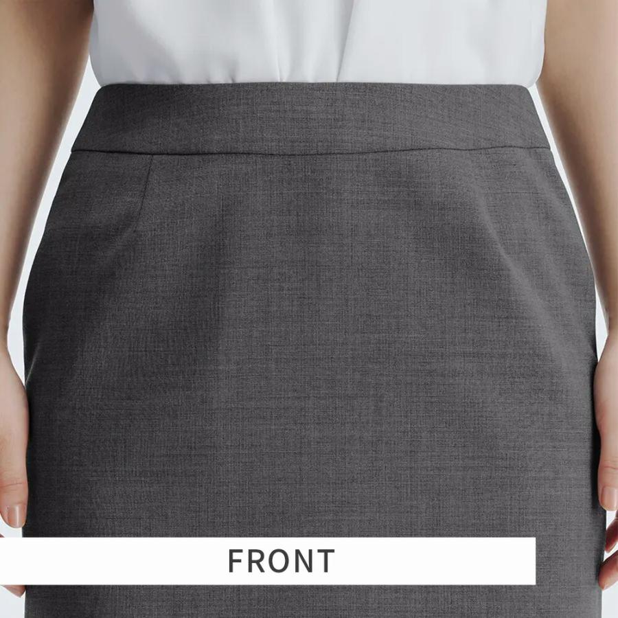 グレー タイトスカート サイズ0 23区 【洗える】ウールライクカルゼ タイト スカート （グレー系