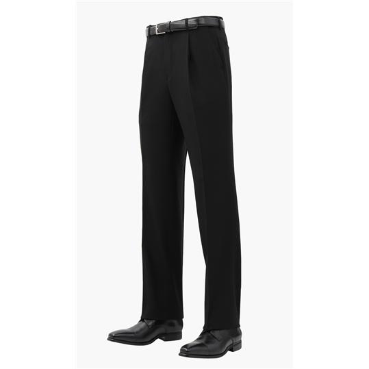 【洋服の青山】スリーシーズン ブラック系 【シングル】スタンダードブラックフォーマル CHRISTIAN ORANI BLACK LABEL メンズ ストレッチ 礼服 喪服の画像