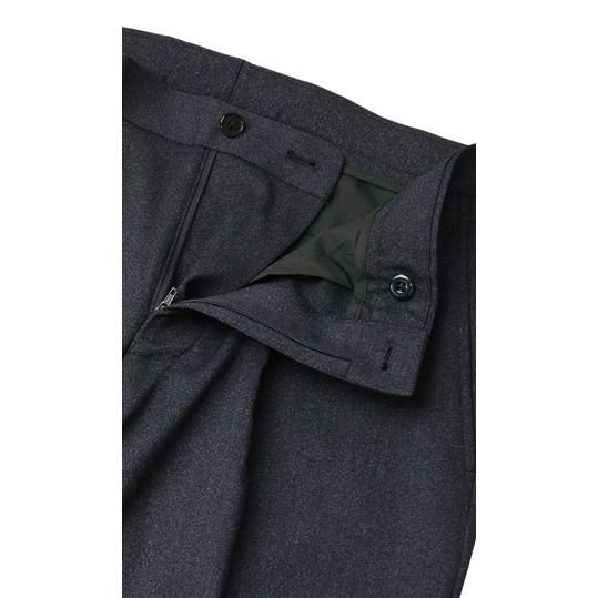 AOYAMA 【洋服の青山】秋冬 ネイビー系 スタイリッシュスラックス