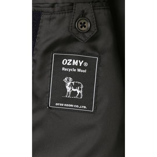 AOYAMA 【洋服の青山】メンズ チェスターコート ネイビー 紺