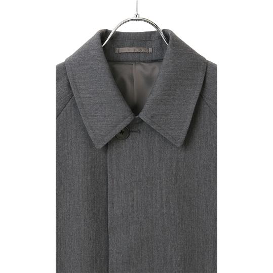 AOYAMA 【洋服の青山】秋冬 グレー系 ラグランスリーブステンカラー