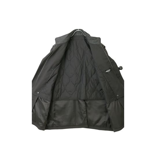 AOYAMA 【洋服の青山】秋冬 グレー系 レイヤードカラーコート【キング