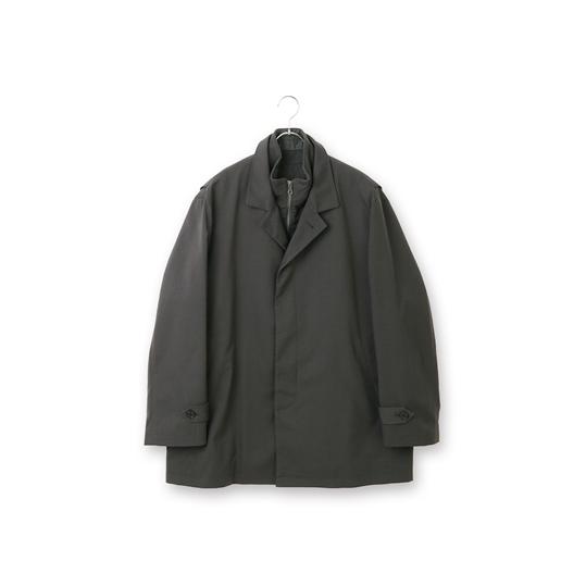 AOYAMA 【洋服の青山】秋冬 グレー系 レイヤードカラーコート【キング