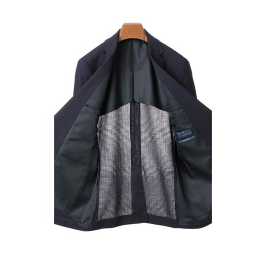 AOYAMA 【洋服の青山】春夏 ネイビー系 スタイリッシュスーツ