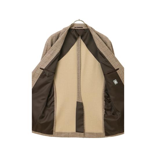 AOYAMA 【洋服の青山】ジャケット メンズ スリム 秋冬 ベージュ