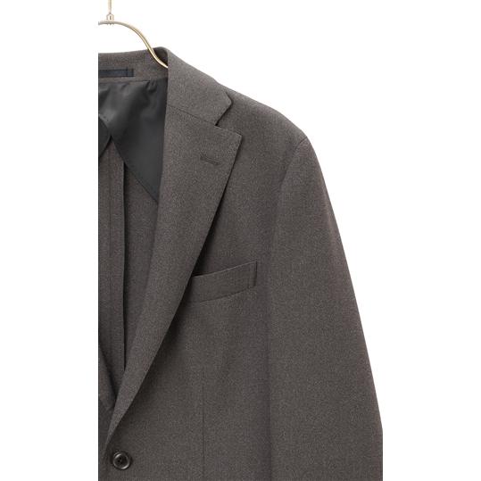 AOYAMA 【洋服の青山】ジャケット メンズ スリム 秋冬用 グレー 2