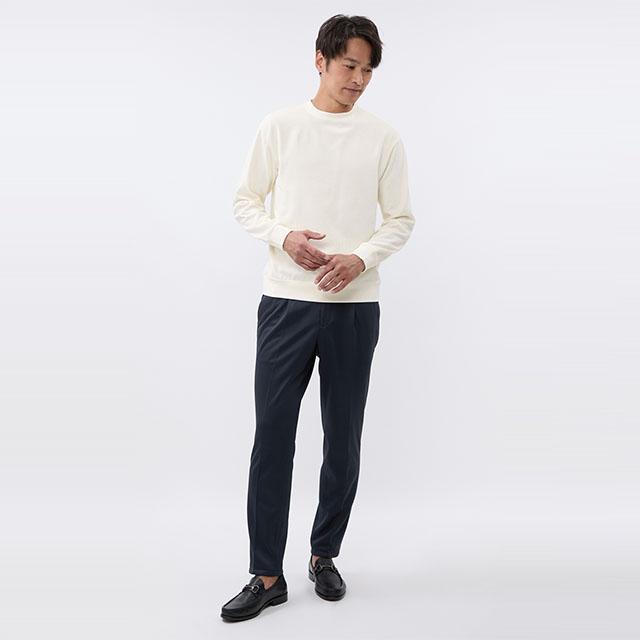 AOYAMA 【洋服の青山】裾上げ済み スラックス メンズ スリム 秋冬