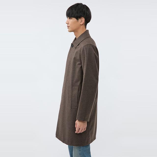 値下げしました！メンズコート AOYAMA 【洋服の青山】あったかい ステンカラーコート メンズ 秋冬用