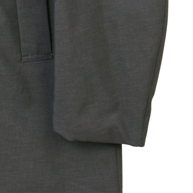 AOYAMA 【洋服の青山】スタンドカラーコート メンズ 秋冬 グレー 灰色