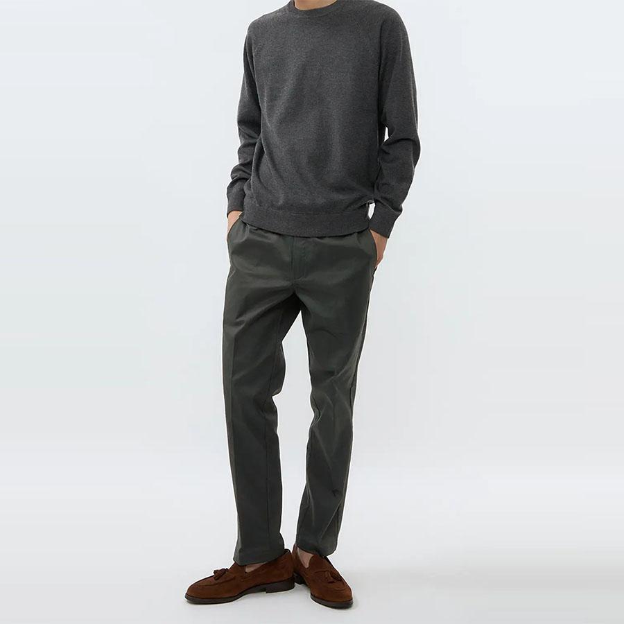 AOYAMA 【洋服の青山】オールシーズン ブラック系 ワークスラックス
