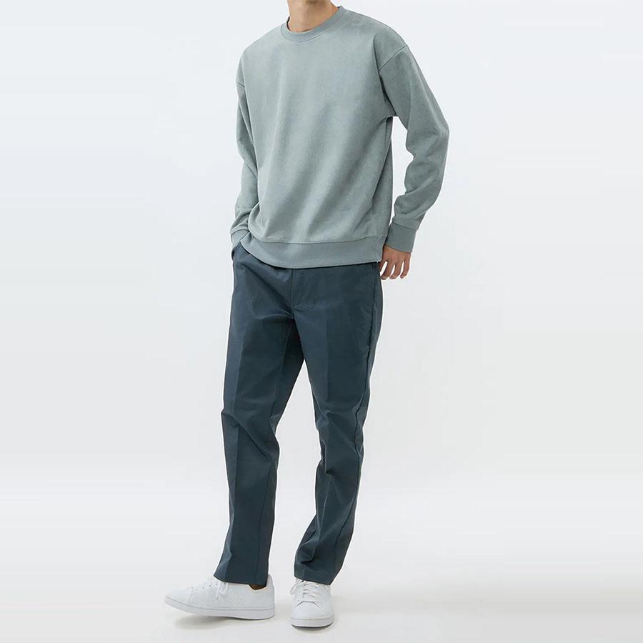 AOYAMA 【洋服の青山】オールシーズン ネイビー系 ワークスラックス