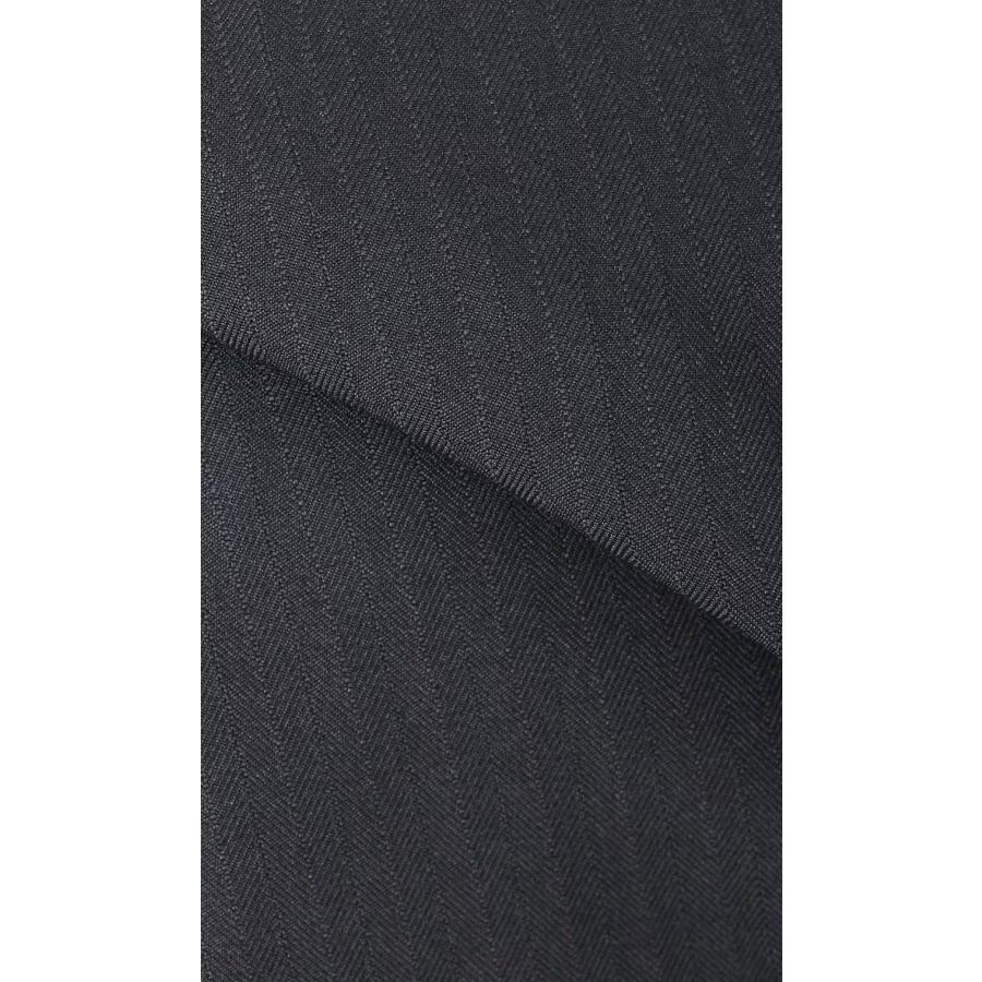 洋服の青山】洗える スーツ ネイビー 紺 ストライプ スタイリッシュ