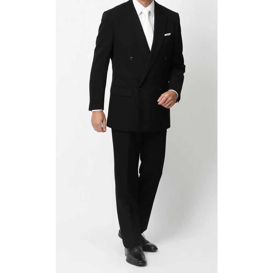 AOYAMA 【洋服の青山】スリーシーズン用 ブラック系 ダブル