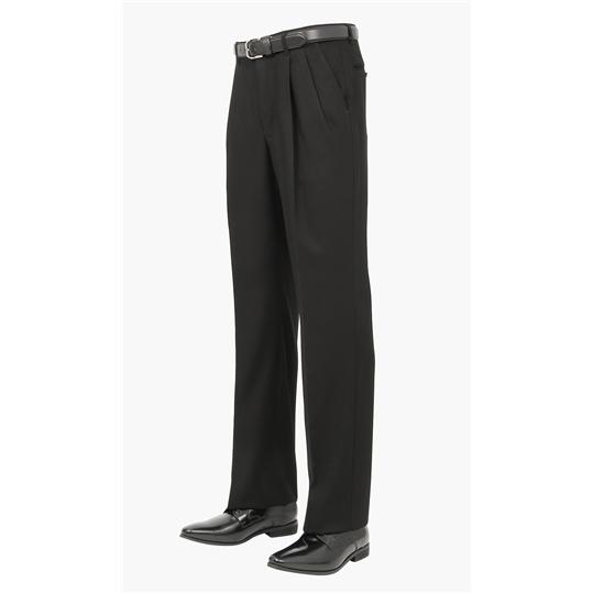 【洋服の青山】 盛夏用 ブラック系 スタンダードフォーマル【清涼(R)】【ダブル】(トール) メンズ スーツ サマーフォーマル アジャスター付き 大きいサイズの画像