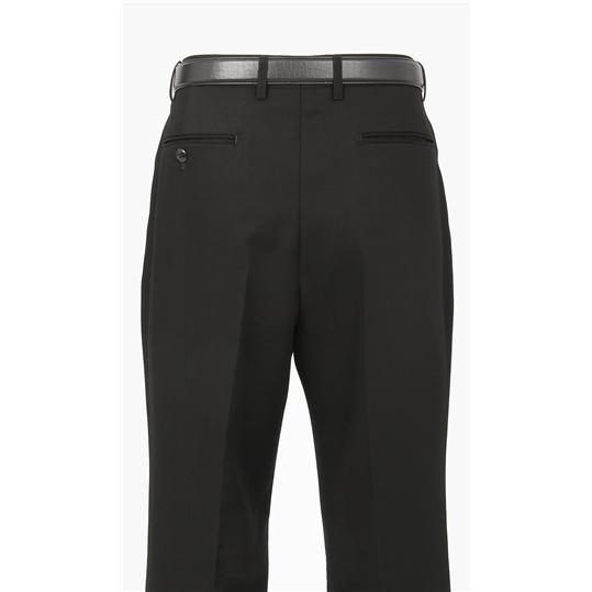 【洋服の青山】盛夏 ブラック スタンダードフォーマル【清涼(R)】【ダブル】(トール) REGAL 大きいサイズ メンズ スーツ サマーフォーマル 礼服 喪服 葬儀の画像