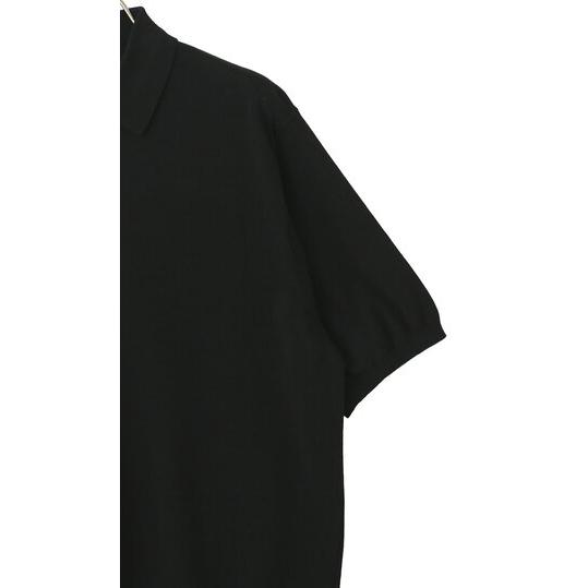 AOYAMA 【洋服の青山】綿100％ 14G ニットポロシャツ 半袖 メンズ 春夏