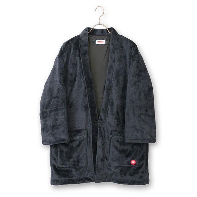 AOYAMA 【洋服の青山】着るホカロン ふわふわ ミンクフリース 半纏