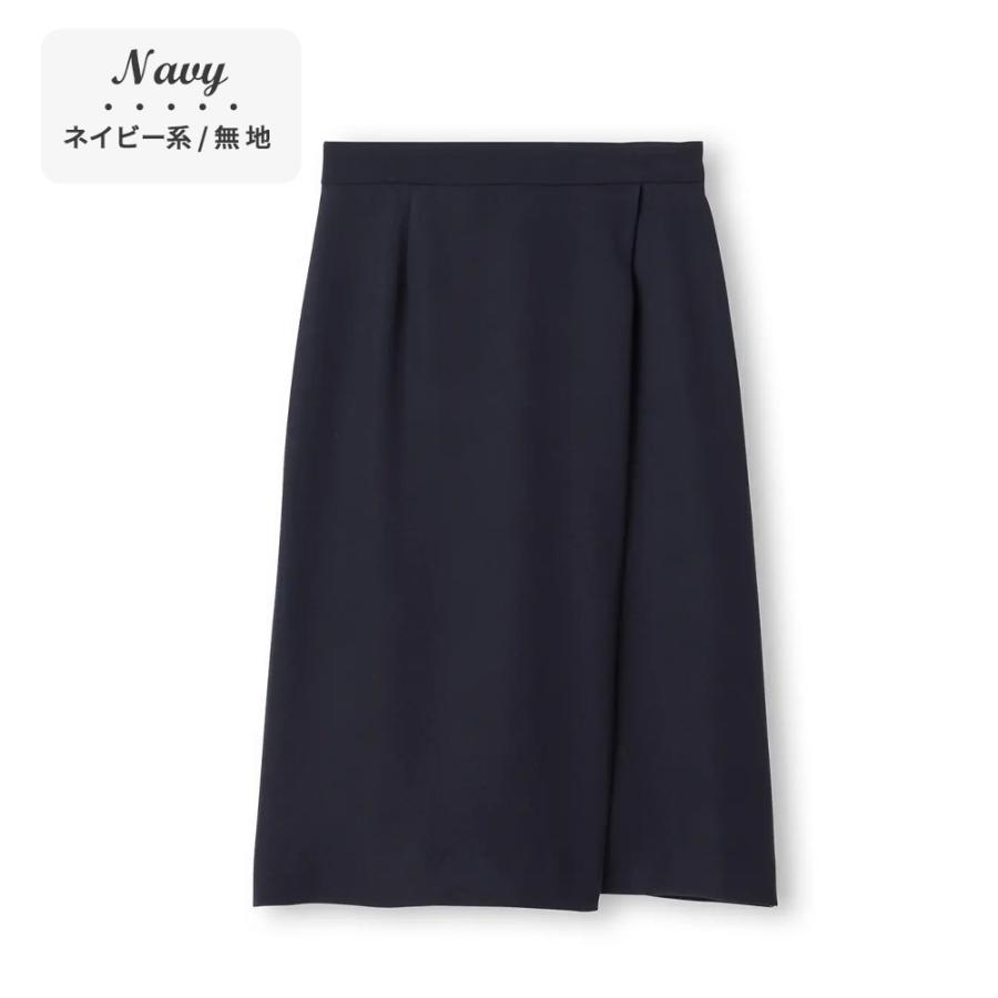 AOYAMA 【洋服の青山】ラップ風タイトスカート レディース スリム 春夏