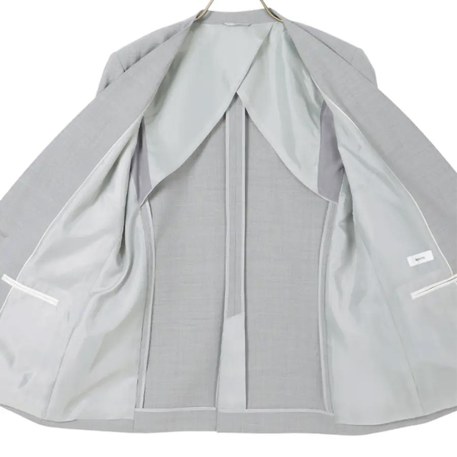 AOYAMA 【洋服の青山】超ストレッチ ノーカラージャケット レディース