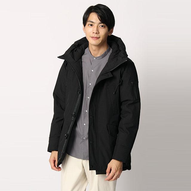 【洋服の青山】コート メンズ 秋冬用 ブラック系 黒無地 ALL WEATHER-tex 撥水加工 ストレッチ 花粉プロテクト UVカット 防風 CHRISTIAN ORANI BROWN LABEL｜y-aoyama｜10