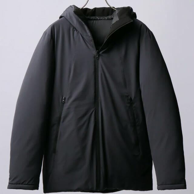 AOYAMA 【洋服の青山】リバーシブル フード付き ダウンジャケット