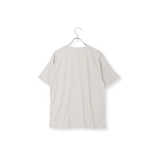 【洋服の青山】春夏用 グレー系 カチオン杢DRYＴシャツ【セットアップ着用可】 LOGOS PARK｜y-aoyama｜02