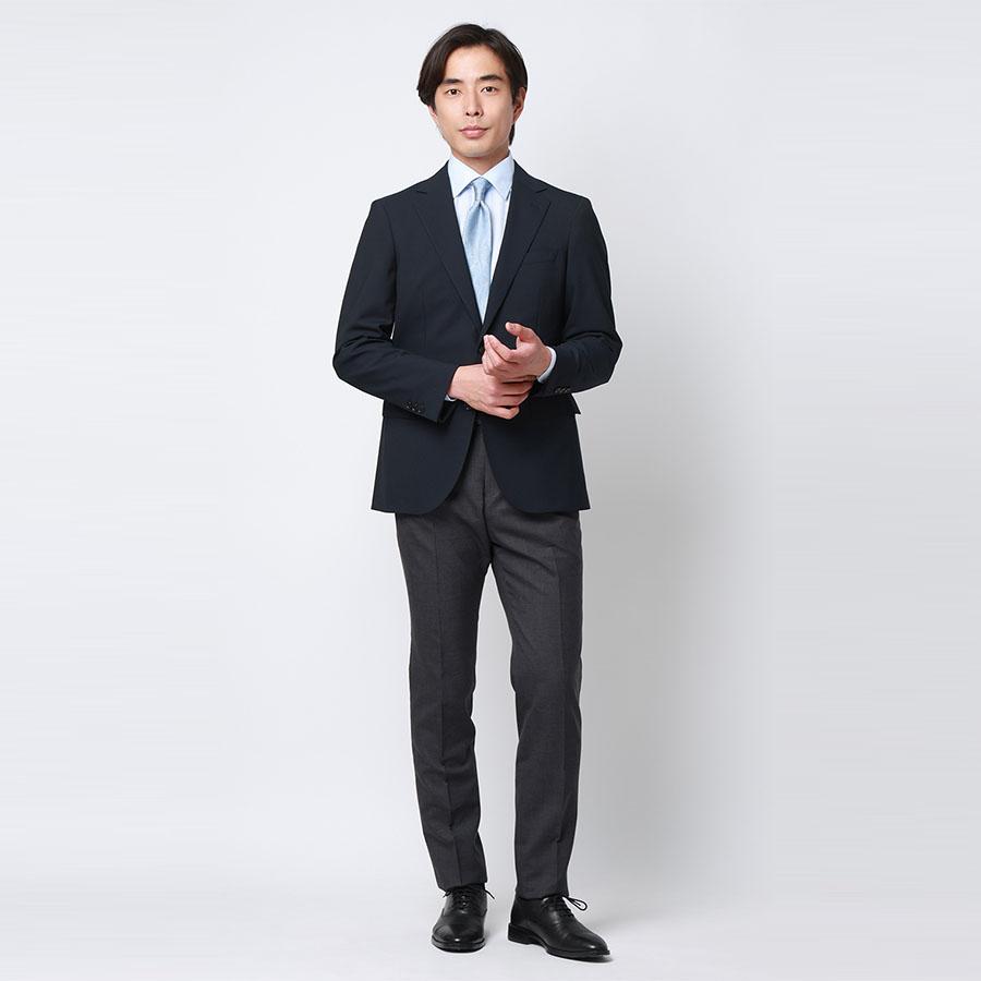 AOYAMA 【洋服の青山】ウール100% プレミアム スラックス メンズ