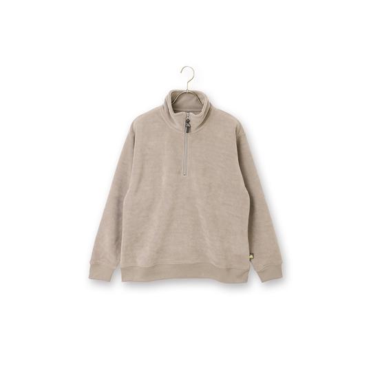 AOYAMA 【洋服の青山】メンズ 秋冬用 長袖 ブラウン スタンドカラー 