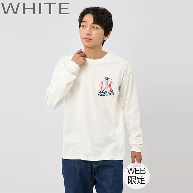 MLB - 大谷翔平ロングテイシャツ AOYAMA 【洋服の青山】大谷翔平 × USAGYUUUN!!! ロングTシャツ