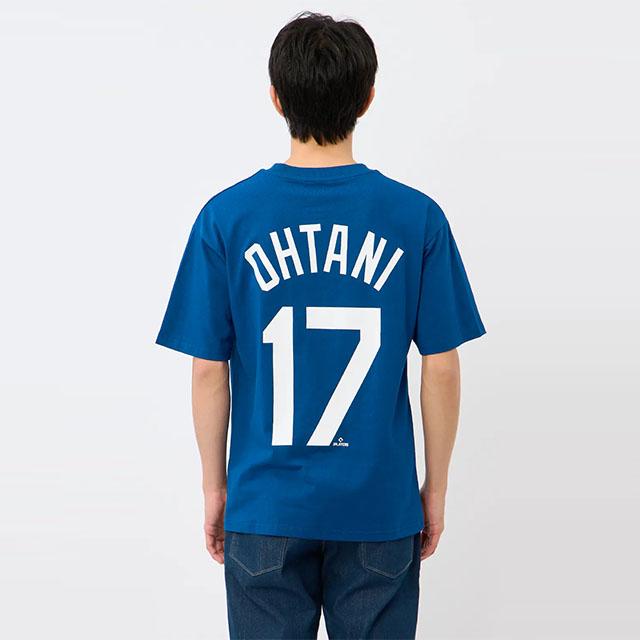 AOYAMA 【洋服の青山】大谷翔平 Tシャツ 春夏 ブルー青 背番号 AOYAMA 【洋服の青山】大谷翔平 Tシャツ 春夏 ブルー青 背番号