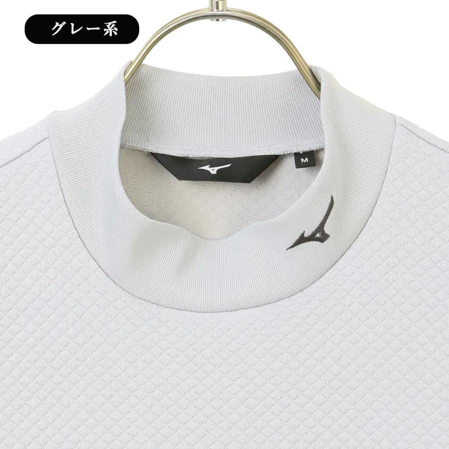 AOYAMA 【洋服の青山】ゴルフ モックネックTシャツ メンズ 長袖 秋冬