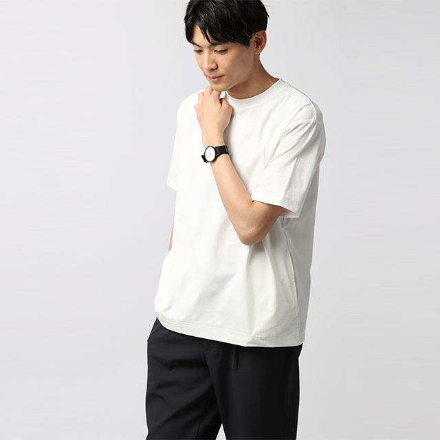 AOYAMA 【洋服の青山】バックメッシュ Tシャツ メンズ 半袖 春夏