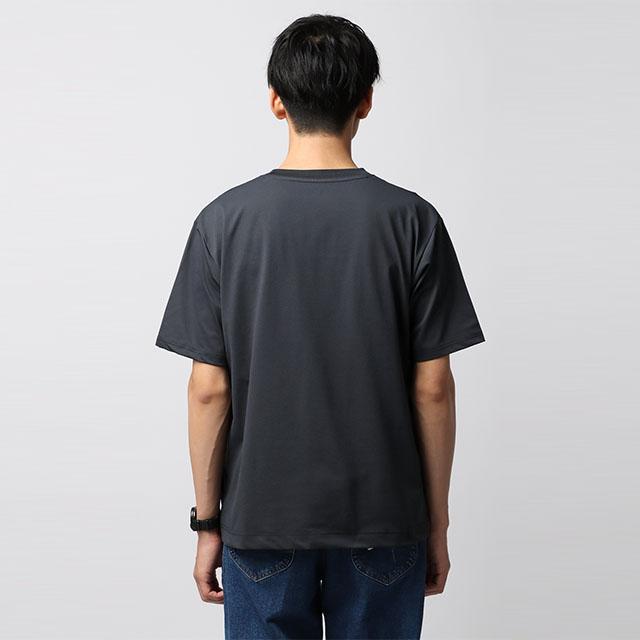 AOYAMA 【洋服の青山】バックメッシュ Tシャツ メンズ 半袖 春夏