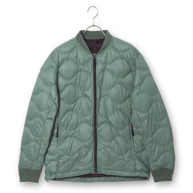 AOYAMA 【洋服の青山】ウェーブキルトダウンブルゾン メンズ 秋冬用