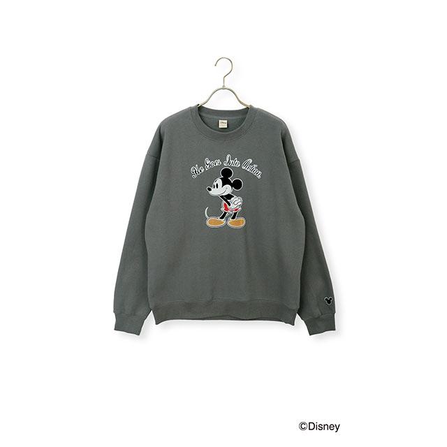 AOYAMA 【洋服の青山】ディズニー 裏起毛 トレーナー 長袖 ミッキー