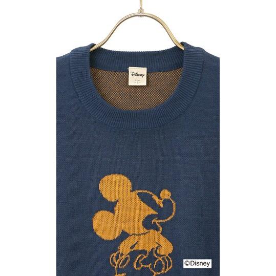 AOYAMA 【洋服の青山】ディズニー セーター 長袖 ミッキー 大人 メンズ