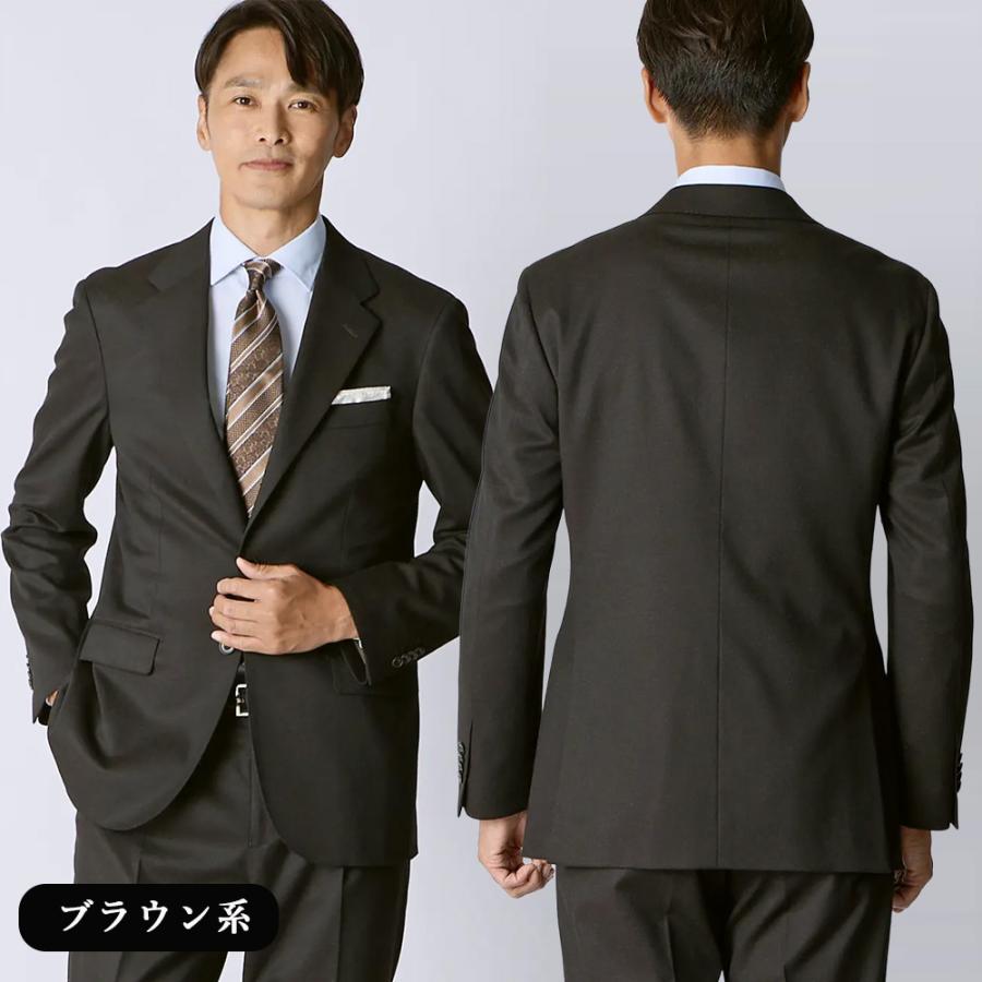 AOYAMA 【洋服の青山】】3ボタン段返り スーツ メンズ スリム 秋冬