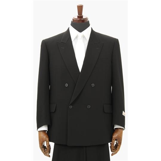 盛夏用 ブラック系 ダブルスタンダードフォーマル MIYUKI