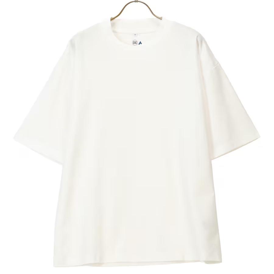 AOYAMA 【洋服の青山】2枚組 春夏用 ホワイト系 白 クルーネックT